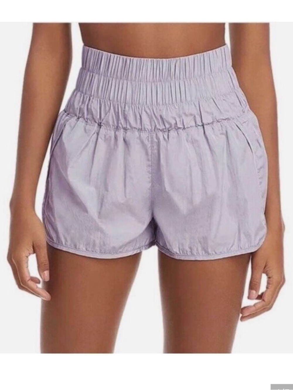 Free people FP High-Waist Lavender Active Shorts